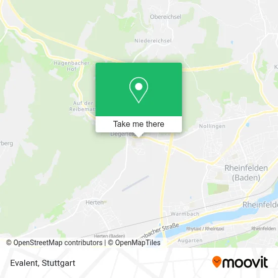 Evalent map