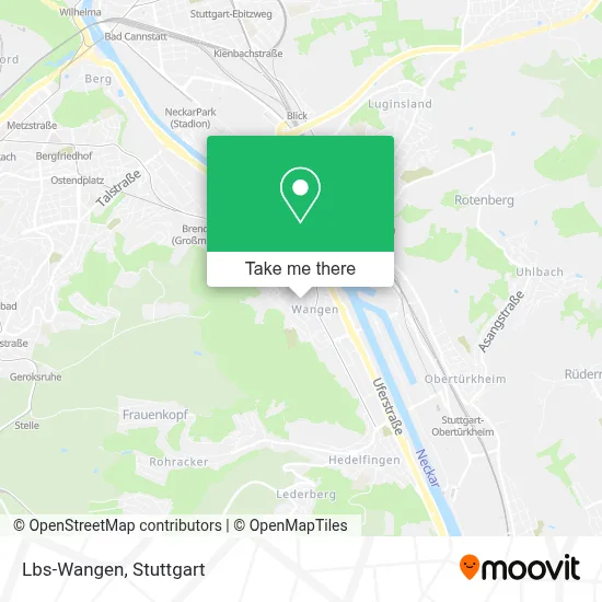 Lbs-Wangen map