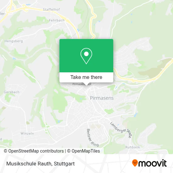 Musikschule Rauth map
