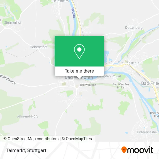Talmarkt map