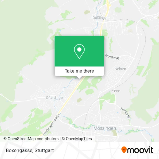 Boxengasse map