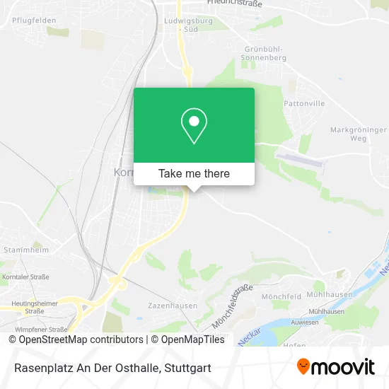 Rasenplatz An Der Osthalle map