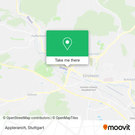 Appleranch map