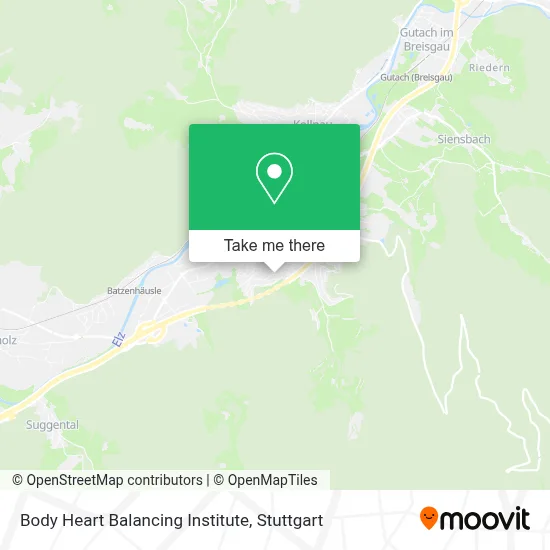 Body Heart Balancing Institute map