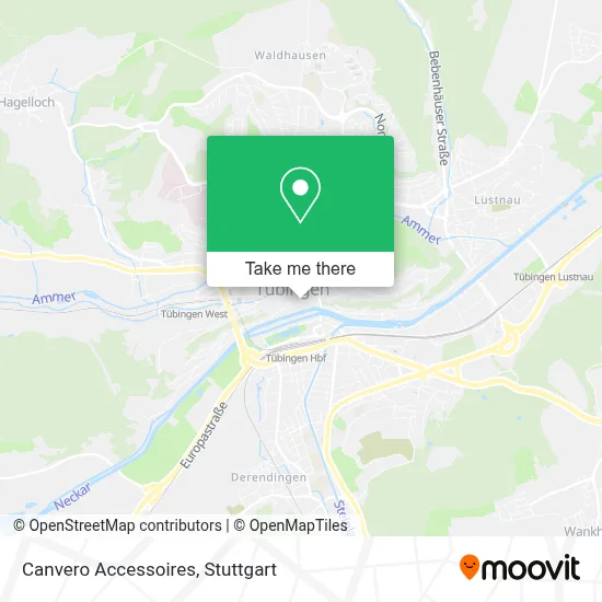 Canvero Accessoires map