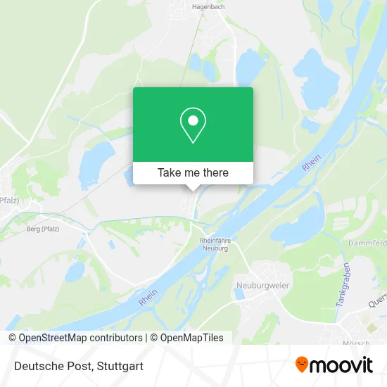 Deutsche Post map