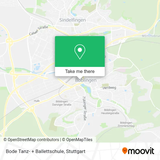 Bode Tanz- + Ballettschule map