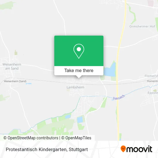 Protestantisch Kindergarten map