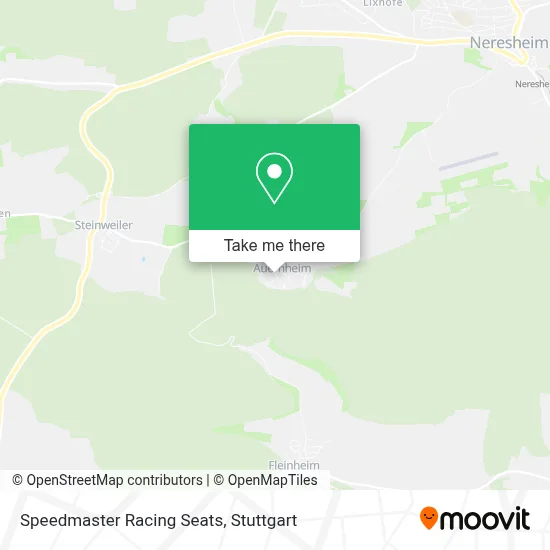 Speedmaster Racing Seats map