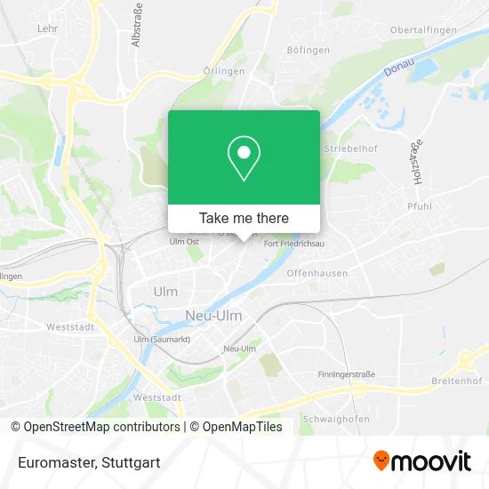 Euromaster map