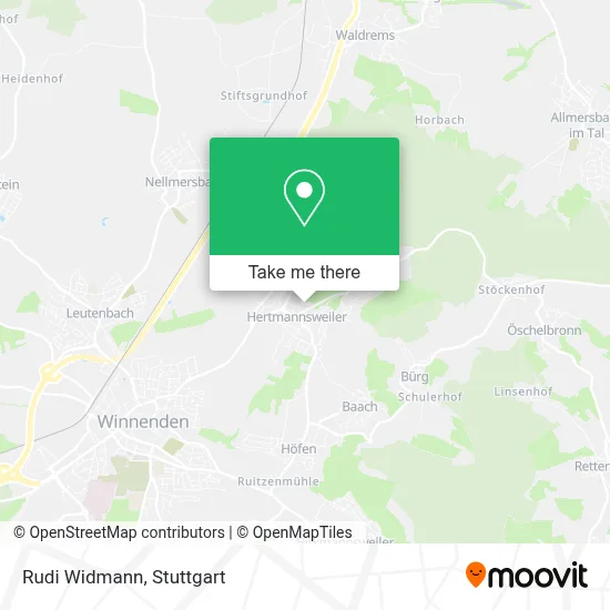 Rudi Widmann map