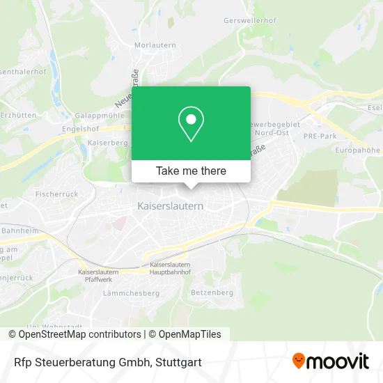Rfp Steuerberatung Gmbh map