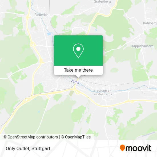 Only Outlet map