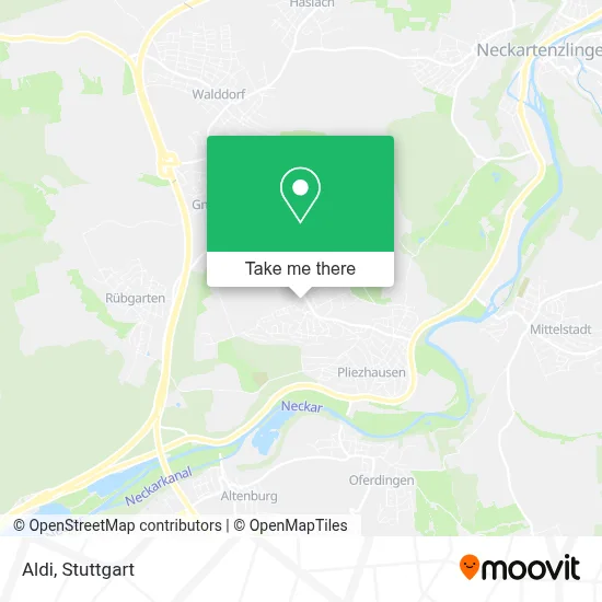 Aldi map