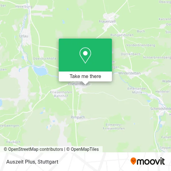 Auszeit Plus map