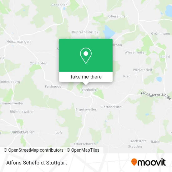 Alfons Schefold map