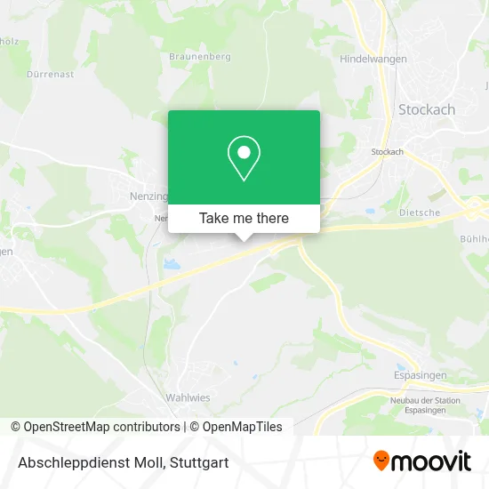 Abschleppdienst Moll map