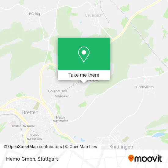 Hemo Gmbh map
