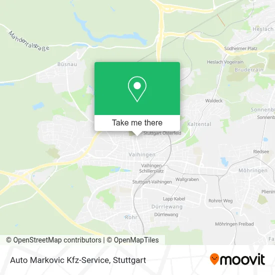 Auto Markovic Kfz-Service map