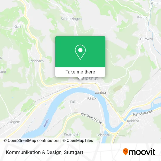 Kommunikation & Design map