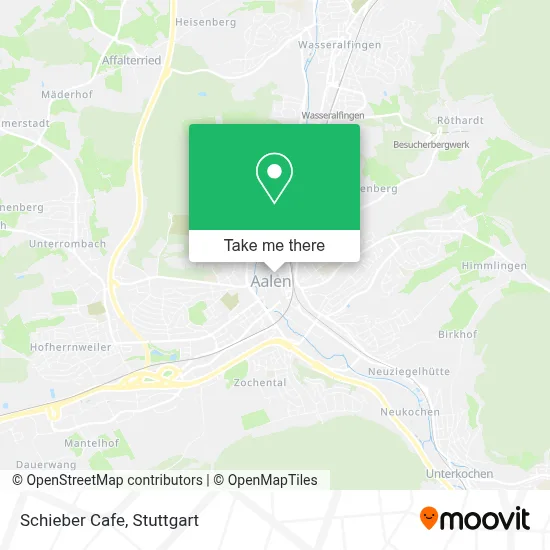 Schieber Cafe map
