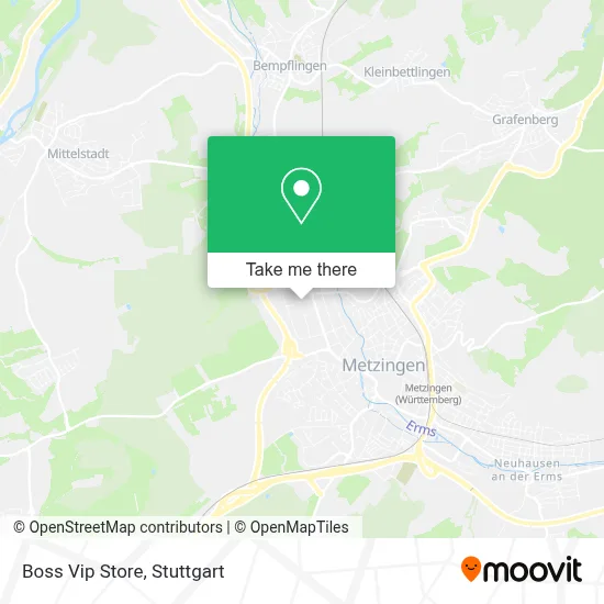 Boss Vip Store map