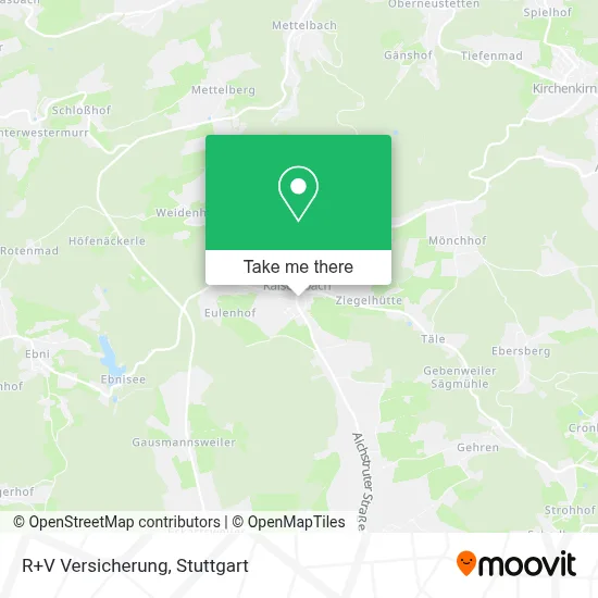 R+V Versicherung map