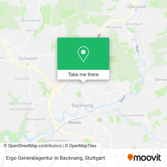 Ergo Generalagentur In Backnang map