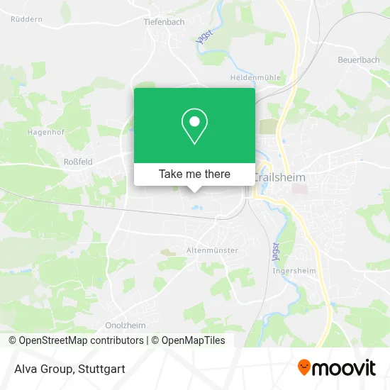 Alva Group map