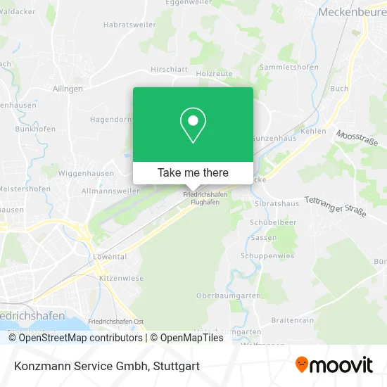Konzmann Service Gmbh map