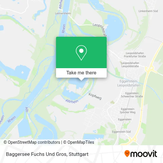 Baggersee Fuchs Und Gros map