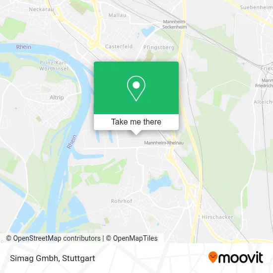 Simag Gmbh map
