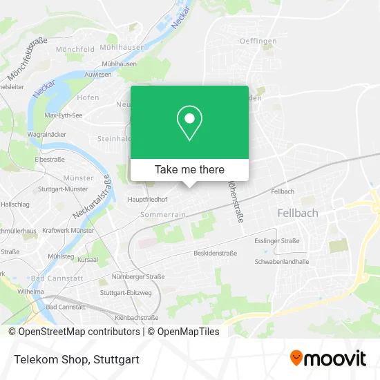 Telekom Shop map