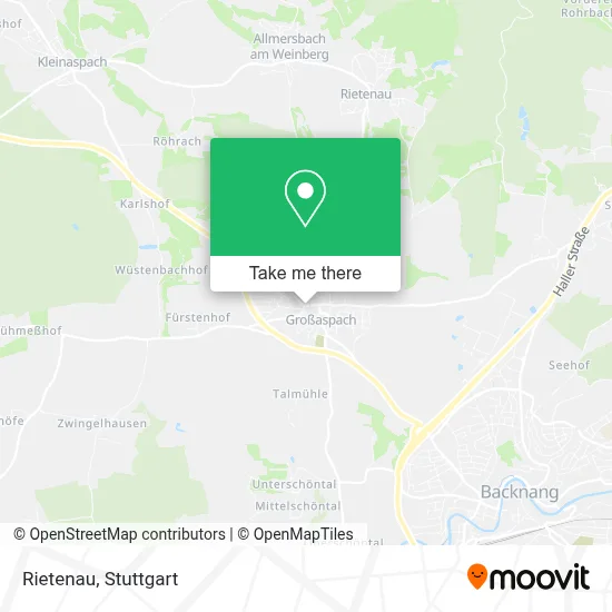 Rietenau map