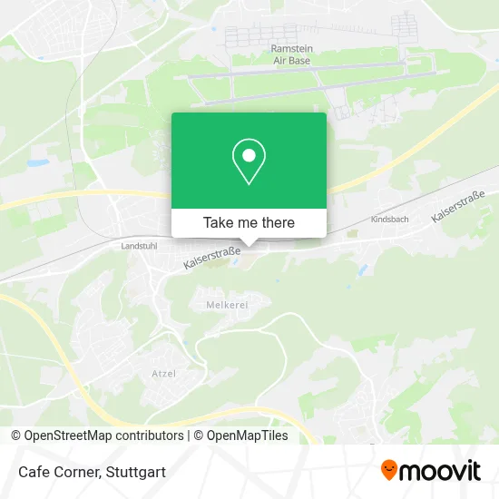 Cafe Corner map