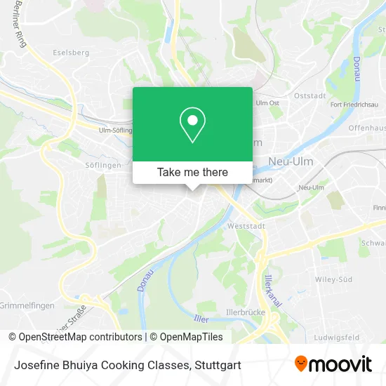 Josefine Bhuiya Cooking Classes map