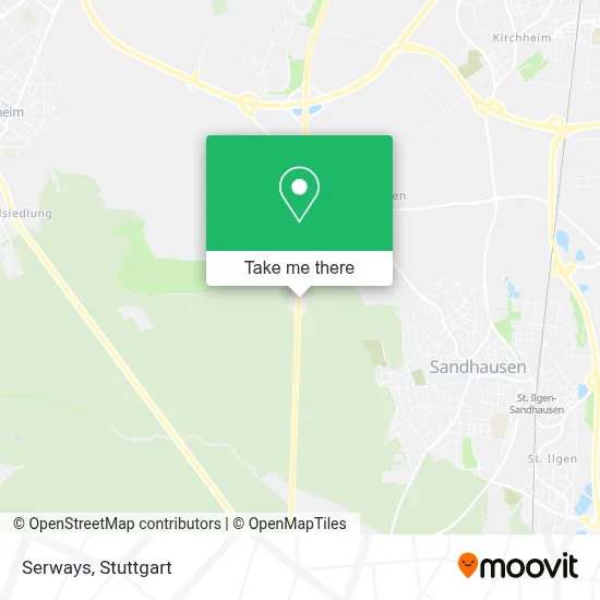 Serways map