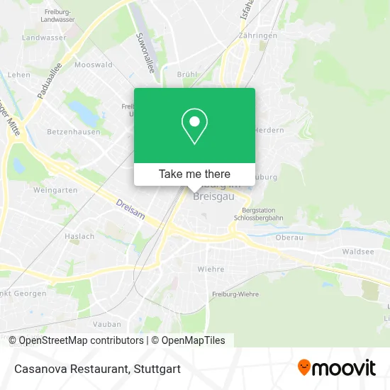 Ristorante Casanova map