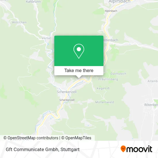 Gft Communicate Gmbh map