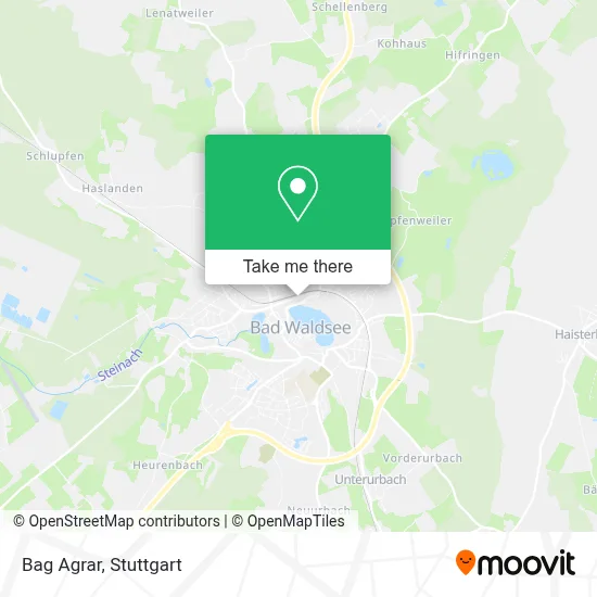 Bag Agrar map