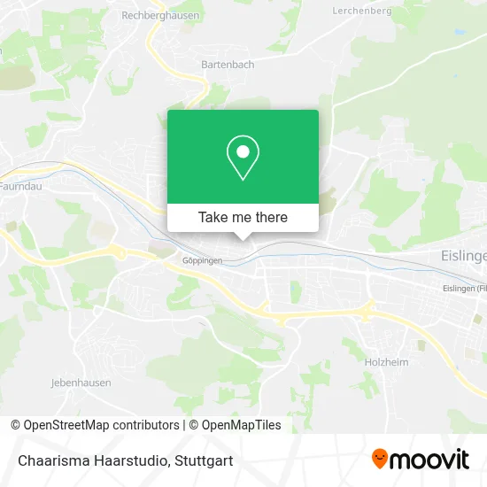 Chaarisma Haarstudio map
