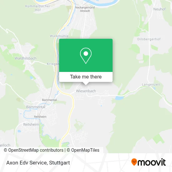 Axon Edv Service map