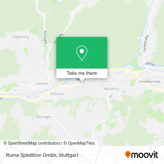 Ruma Spedition Gmbh map