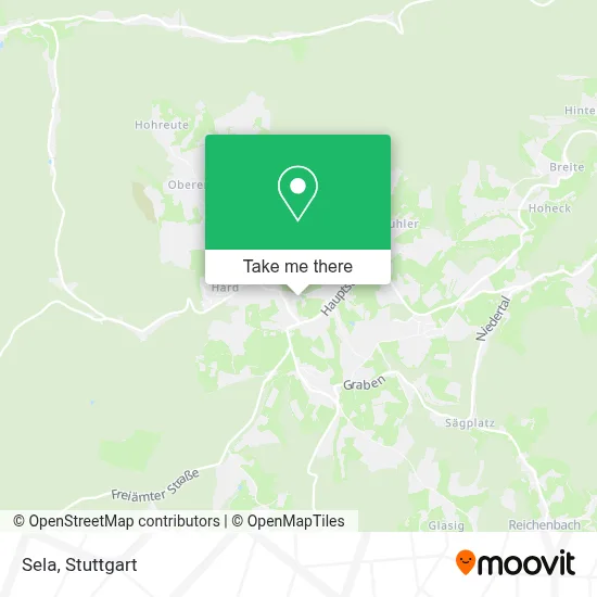 Sela map