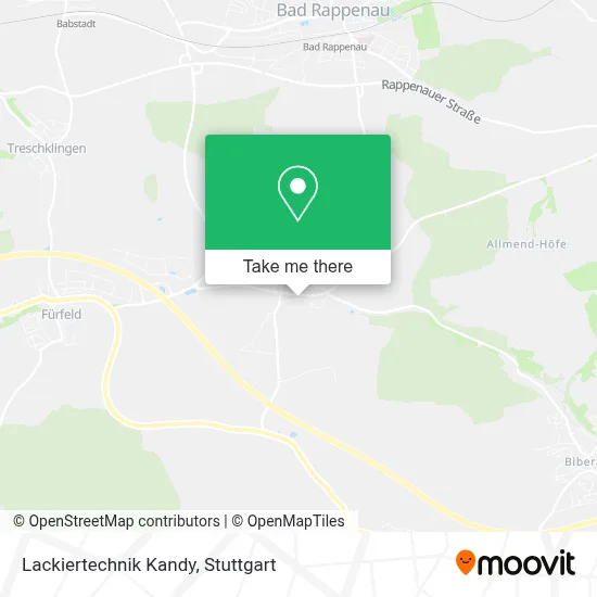 Lackiertechnik Kandy map