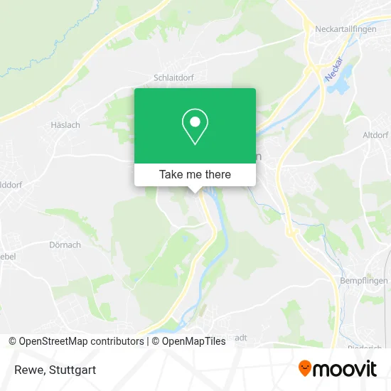 Rewe map