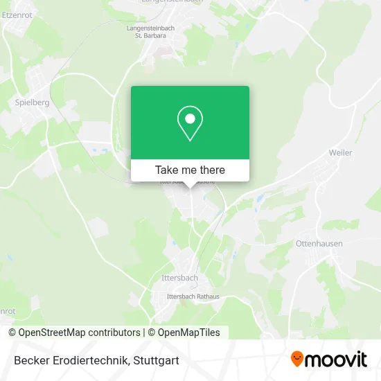 Becker Erodiertechnik map