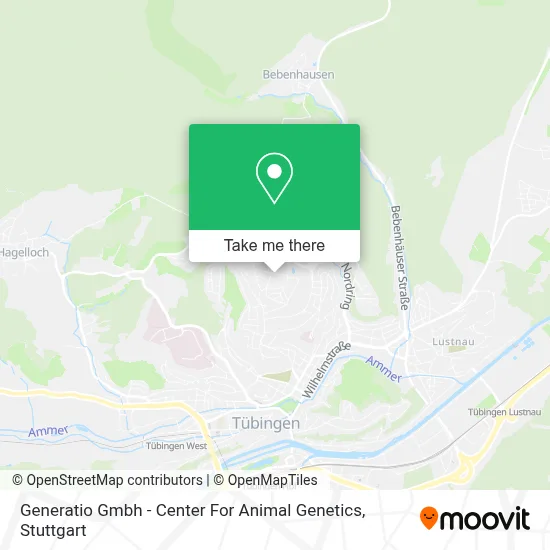 Generatio Gmbh - Center For Animal Genetics map