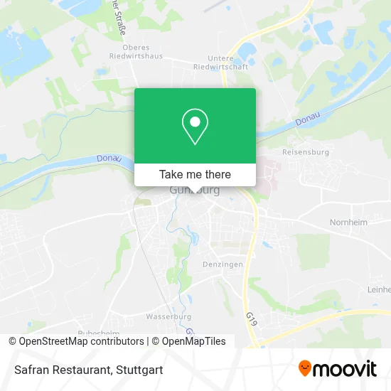Restaurant Safran map