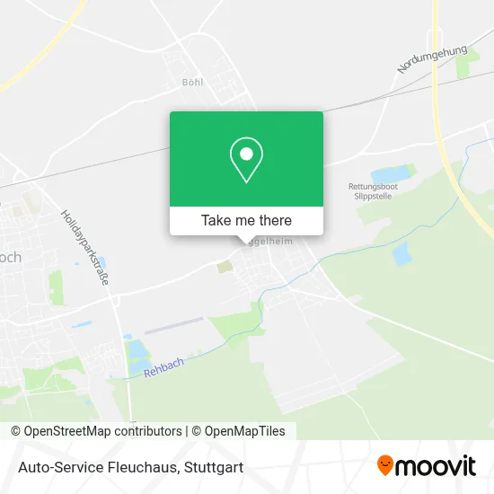 Auto-Service Fleuchaus map